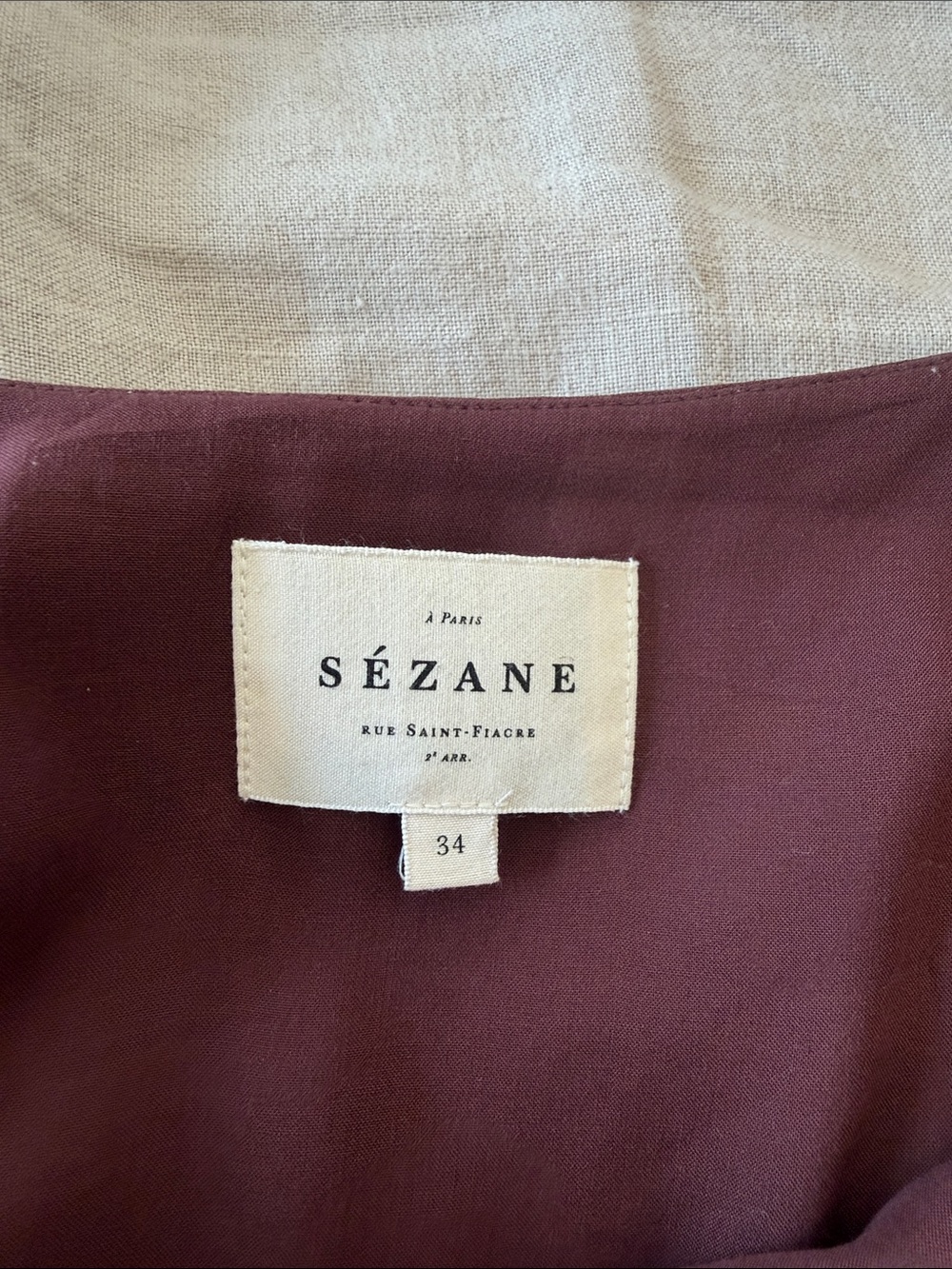 Sezane Giuseppa Dress - Ecru Polka Dots - Picture 6 of 7